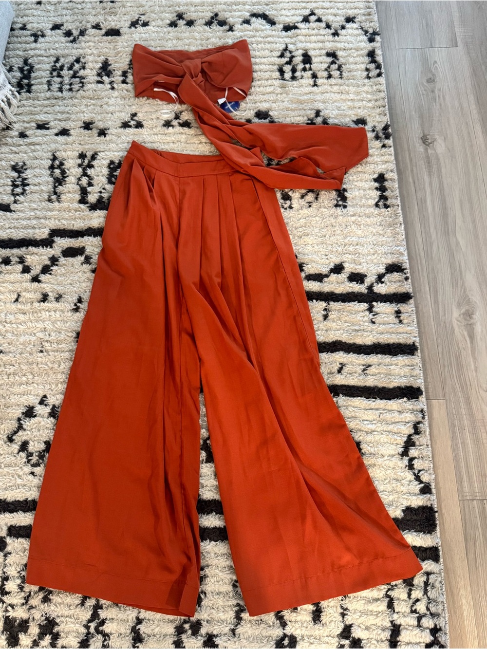 Bandeau Pants Set